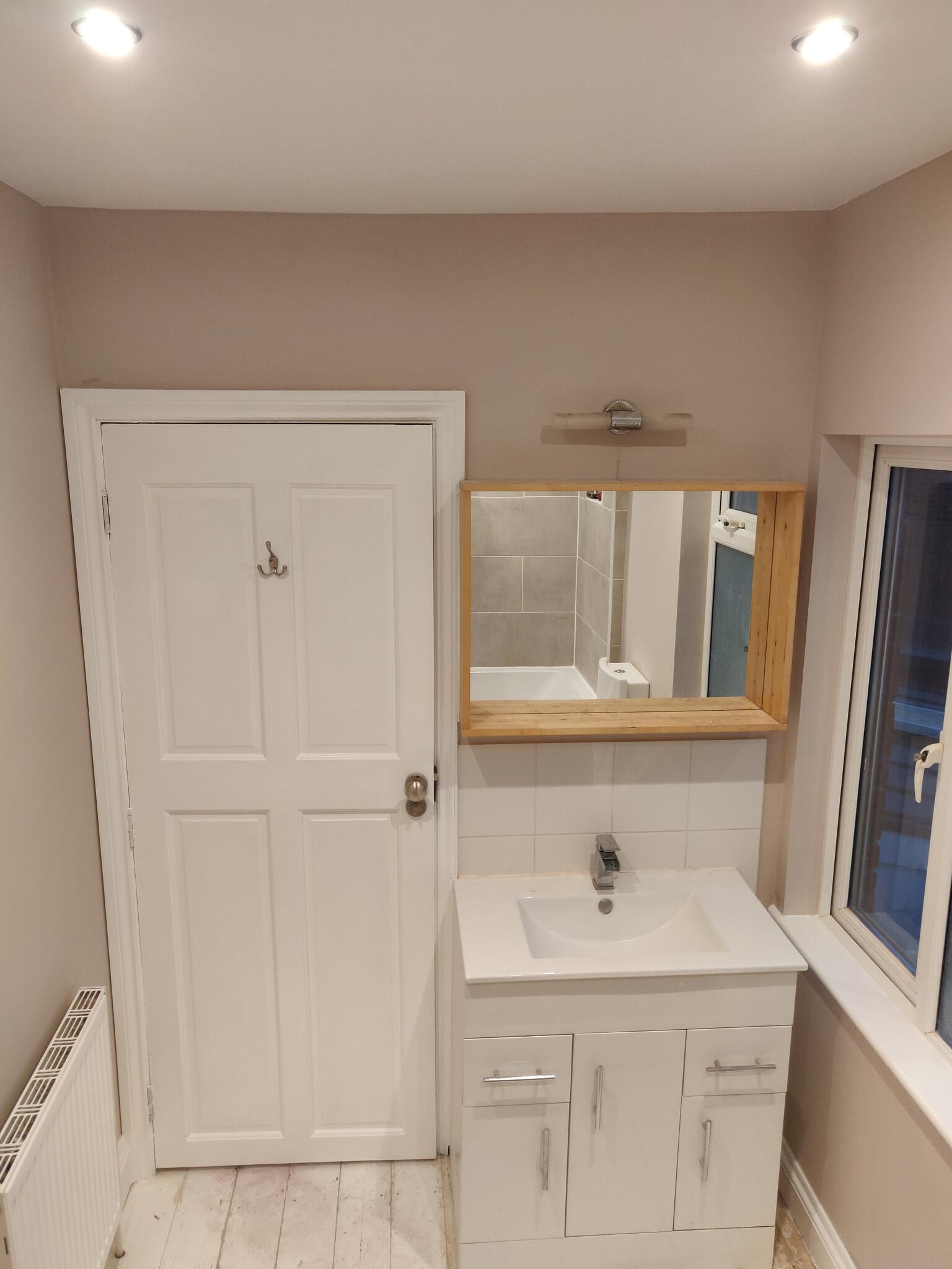 Pacific Paints project — Bathroom fitting